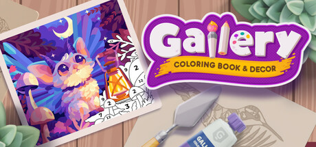 Boxart for Gallery: Coloring book & decor