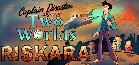 Boxart for Captain Disaster and The Two Worlds of Riskara