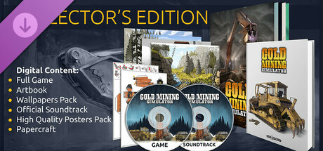 Boxart for Gold Mining Simulator - Collector's Edition Upgrade
