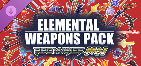 Boxart for RPG Maker MV - Elemental Weapons Pack