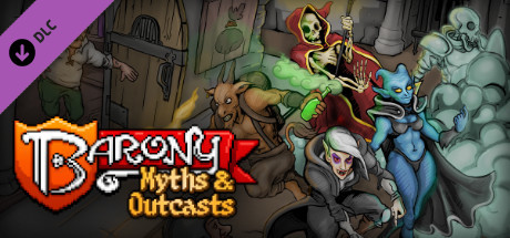 Boxart for Barony: Myths & Outcasts