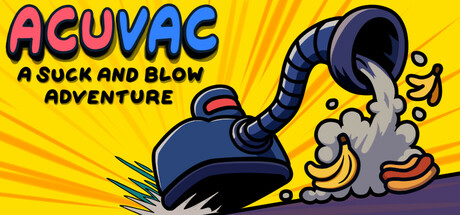 Boxart for ACUVAC: A Suck and Blow Adventure