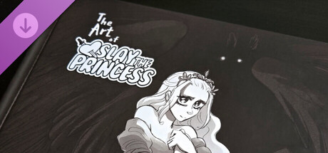 Boxart for The Art of Slay the Princess - Digital Art Book