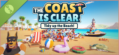 Boxart for The Coast is Clear Demo: Tidy up the Beach!
