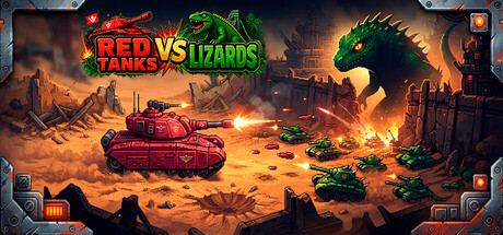 Boxart for Red Tanks vs Lizard