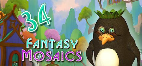 Boxart for Fantasy Mosaics 34: Zen Garden