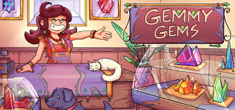 Boxart for Gemmy Gems: A Cozy Shop Sim