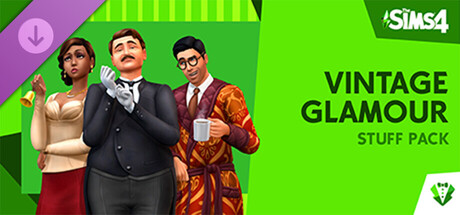 Boxart for The Sims™ 4 Vintage Glamour Stuff