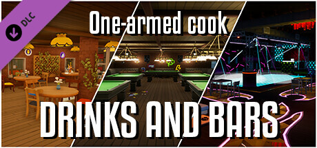 Boxart for One-armed Cook: Drinks and bars