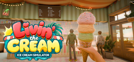Boxart for Livin' the Cream: Ice Cream Simulator