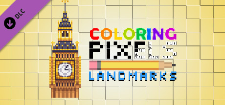 Boxart for Coloring Pixels - Landmarks Pack