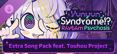 Boxart for Yunyun Syndrome!? Rhythm Psychosis - Extra Song Pack feat. Touhou Project