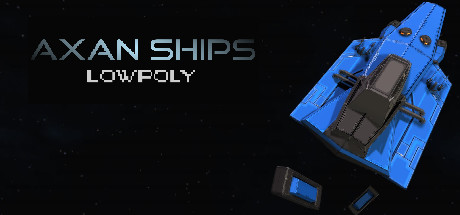 Boxart for Axan Ships - Low Poly