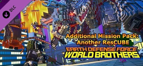 Boxart for EARTH DEFENSE FORCE: WORLD BROTHERS - Additional Mission Pack: Another ResCUBE