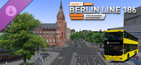 Boxart for OMSI 2 Add-On Berlin Linie 186