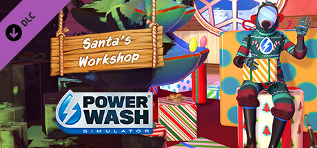 Boxart for PowerWash Simulator – Santa's Workshop - Winter 2023