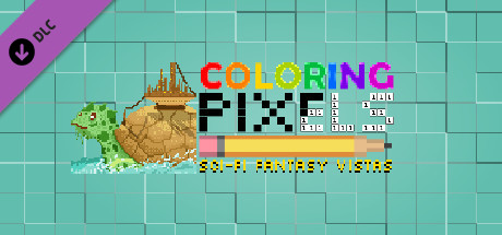 Boxart for Coloring Pixels - Sci-Fi Fantasy Vistas Pack