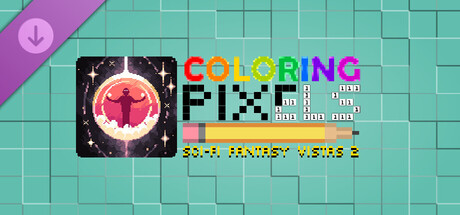 Boxart for Coloring Pixels - Sci-Fi Fantasy Vistas 2 Pack