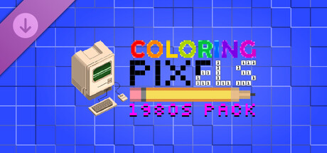 Boxart for Coloring Pixels - 1980s Pack