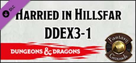 Boxart for Fantasy Grounds - Dungeons & Dragons: Harried in Hillsfar