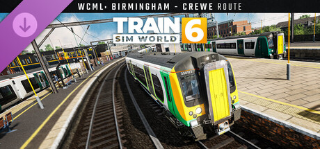 Boxart for Train Sim World® 6: West Coast Main Line: Birmingham - Crewe Route Add-On 