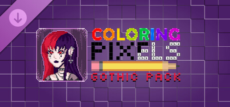 Boxart for Coloring Pixels - Gothic Pack