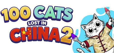 Boxart for 100 Cats Lost in China 2 Find & Color