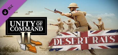 Boxart for Unity of Command II - Desert Rats
