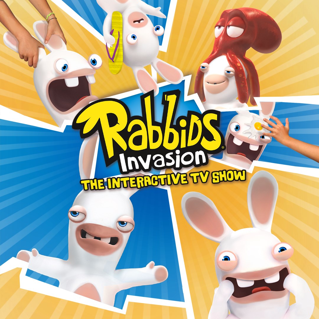 Boxart for Rabbids Invasion : The Interactive TV Show