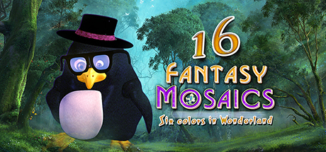 Boxart for Fantasy Mosaics 16: Six Colors in Wonderland