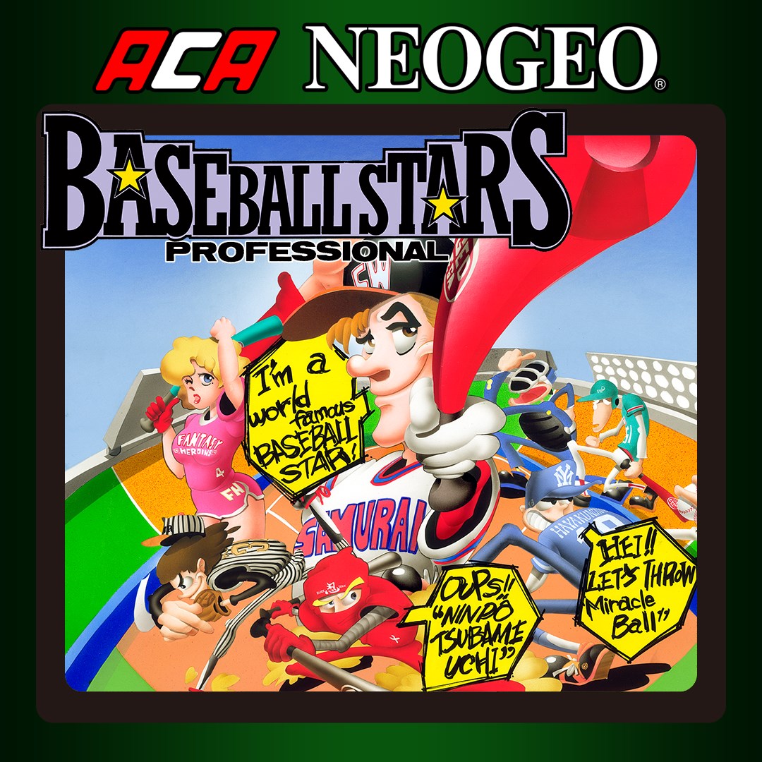 Boxart for ACA NEOGEO BASEBALL STARS PROFESSIONAL