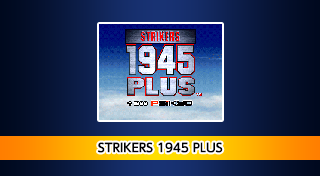 Boxart for ACA NEOGEO STRIKERS 1945 PLUS