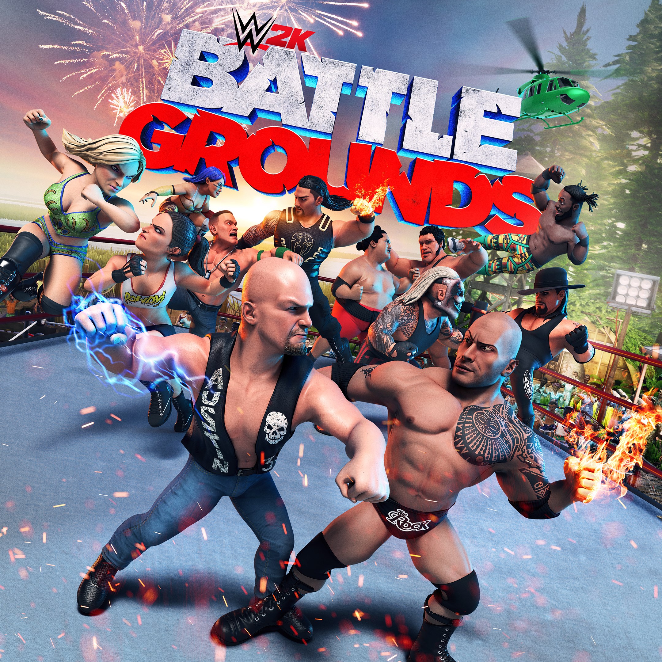 Boxart for WWE 2K Battlegrounds