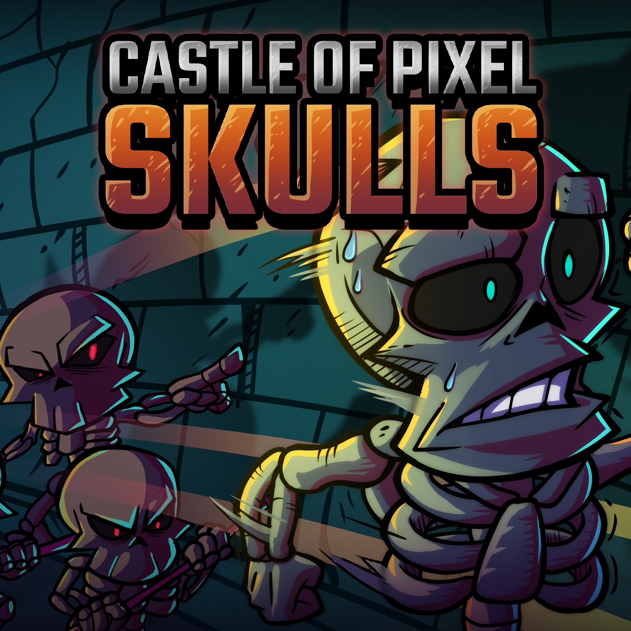 Boxart for Castle of Pixel Skulls DX