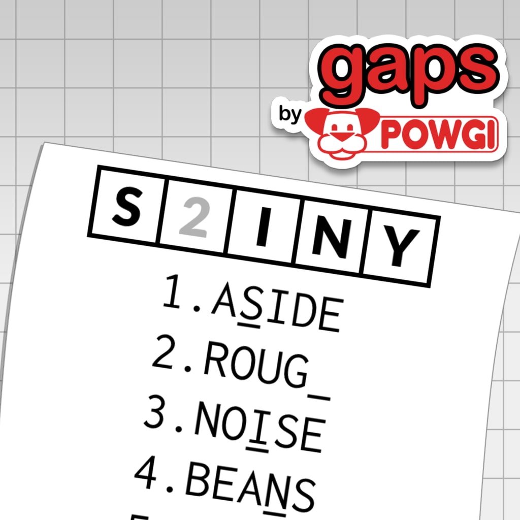 Boxart for Gaps by POWGI