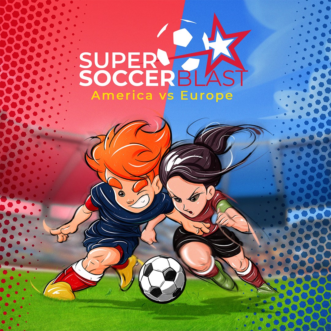 Boxart for Super Soccer Blast: America vs Europe