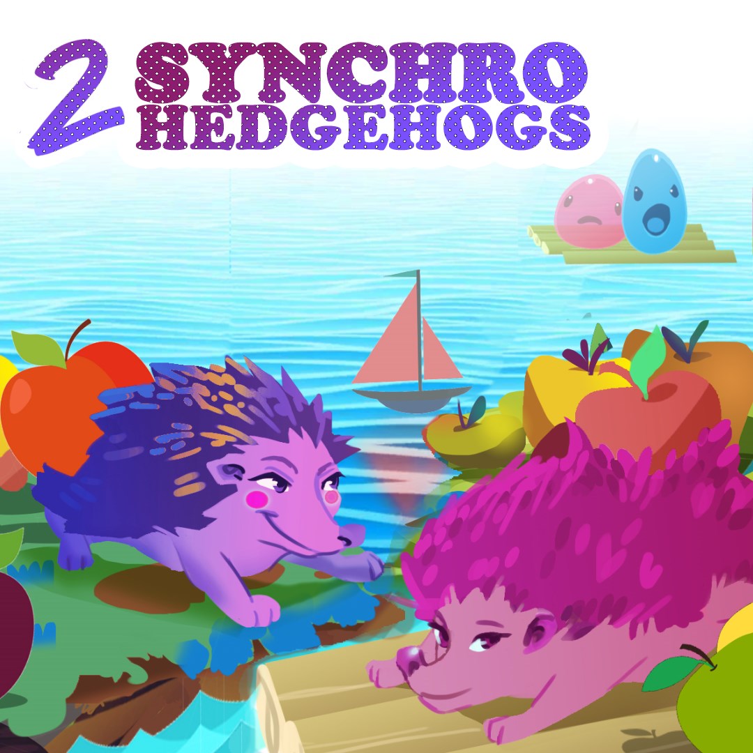 Boxart for 2 Synchro Hedgehogs (for Windows 10)