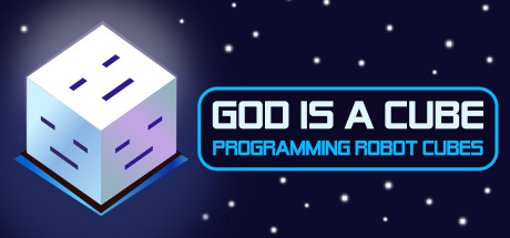Boxart for God is a Cube: Programming Robot Cubes