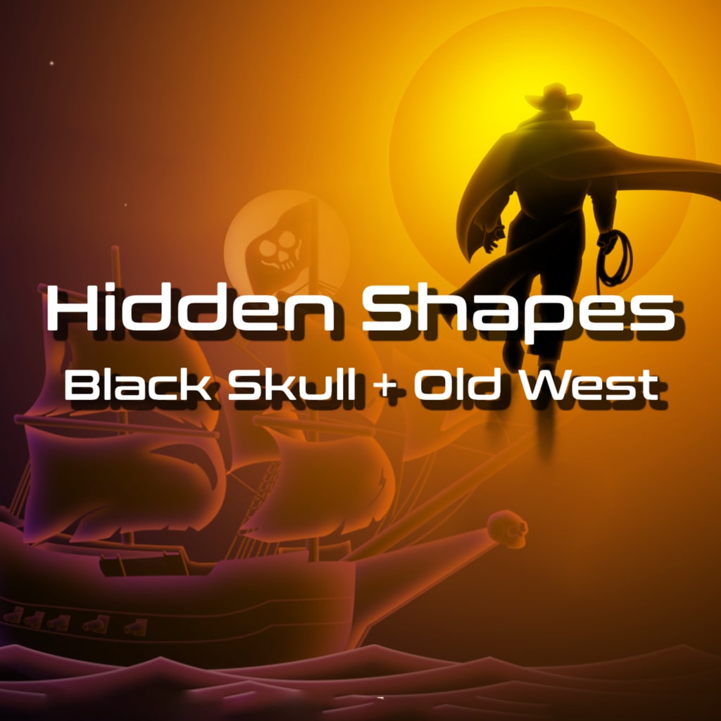 Boxart for Hidden Shapes: Black Skull + OldWest