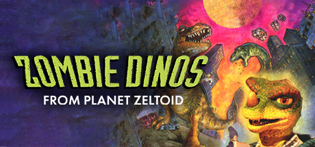 Boxart for Zombie Dinos from Planet Zeltoid
