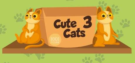 Boxart for 1001 Jigsaw. Cute Cats 3