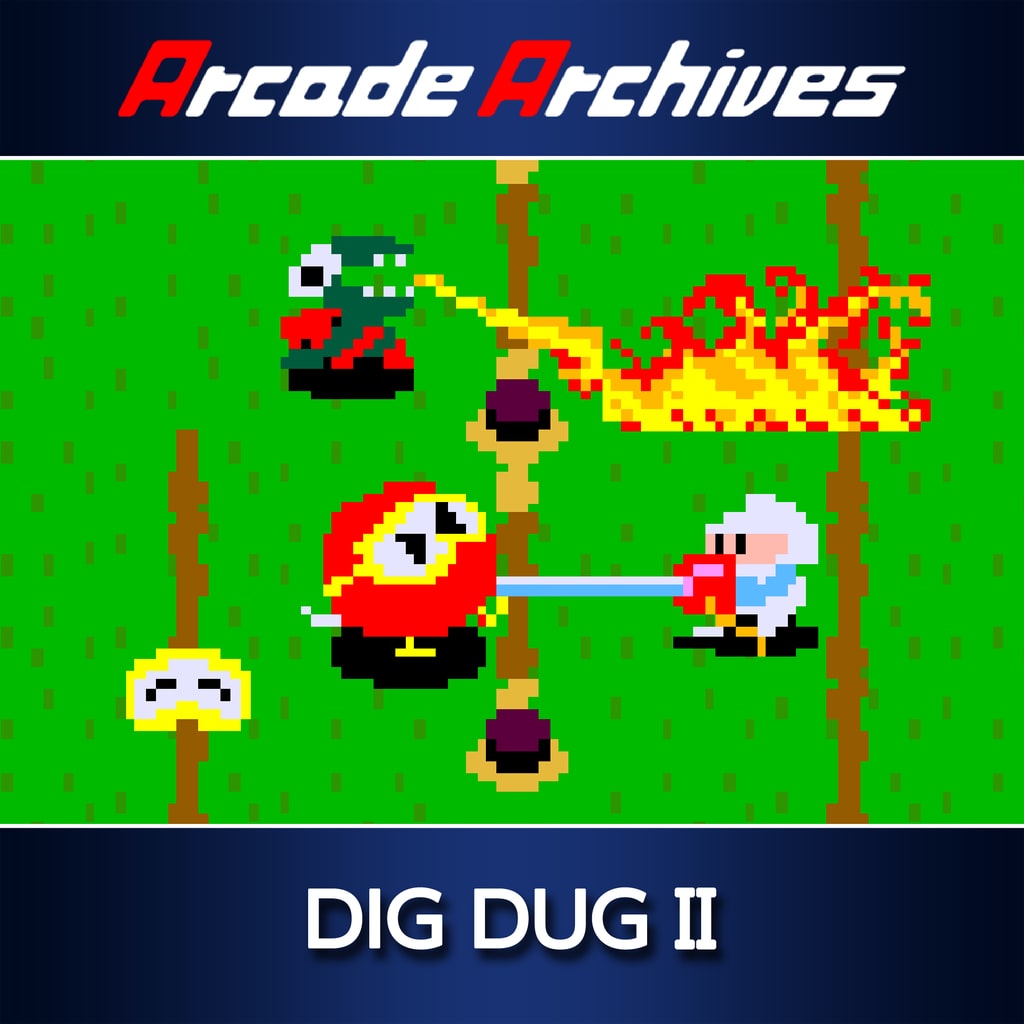 Boxart for Arcade Archives DIG DUG II