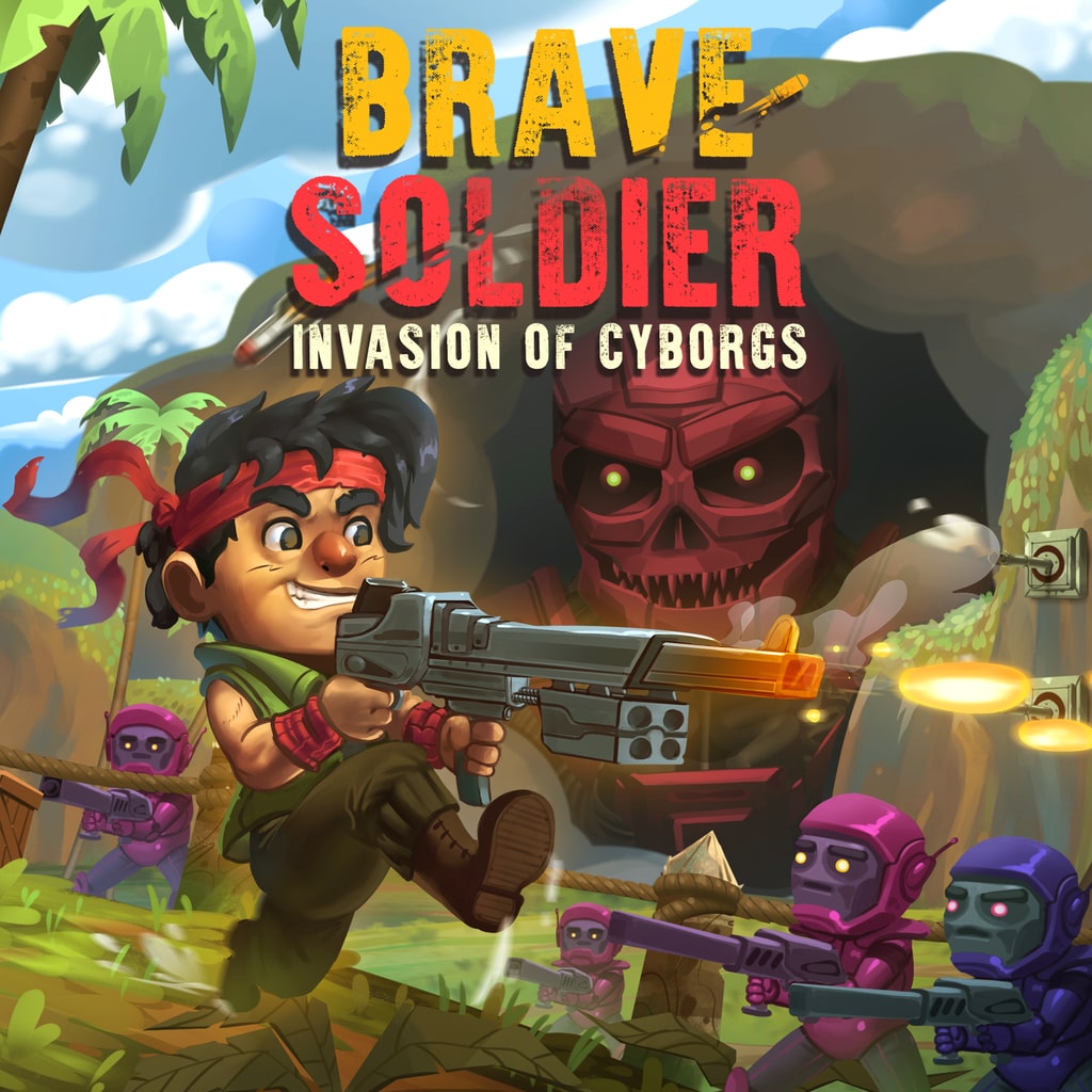 Boxart for Brave Soldier - Invasion of Cyborgs