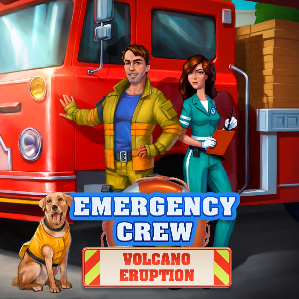 Boxart for Emergency Crew: Volcano Eruption