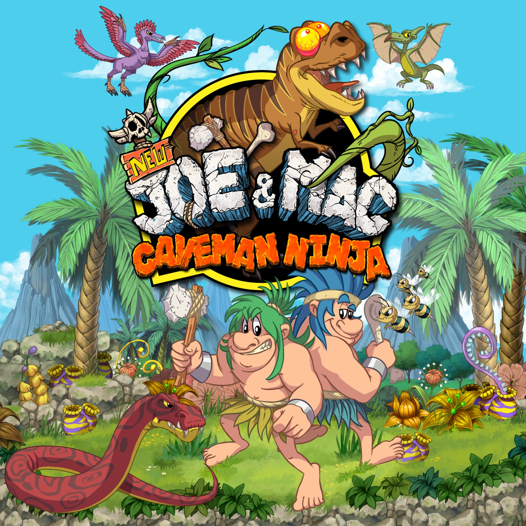 Boxart for New Joe and Mac - Caveman Ninja