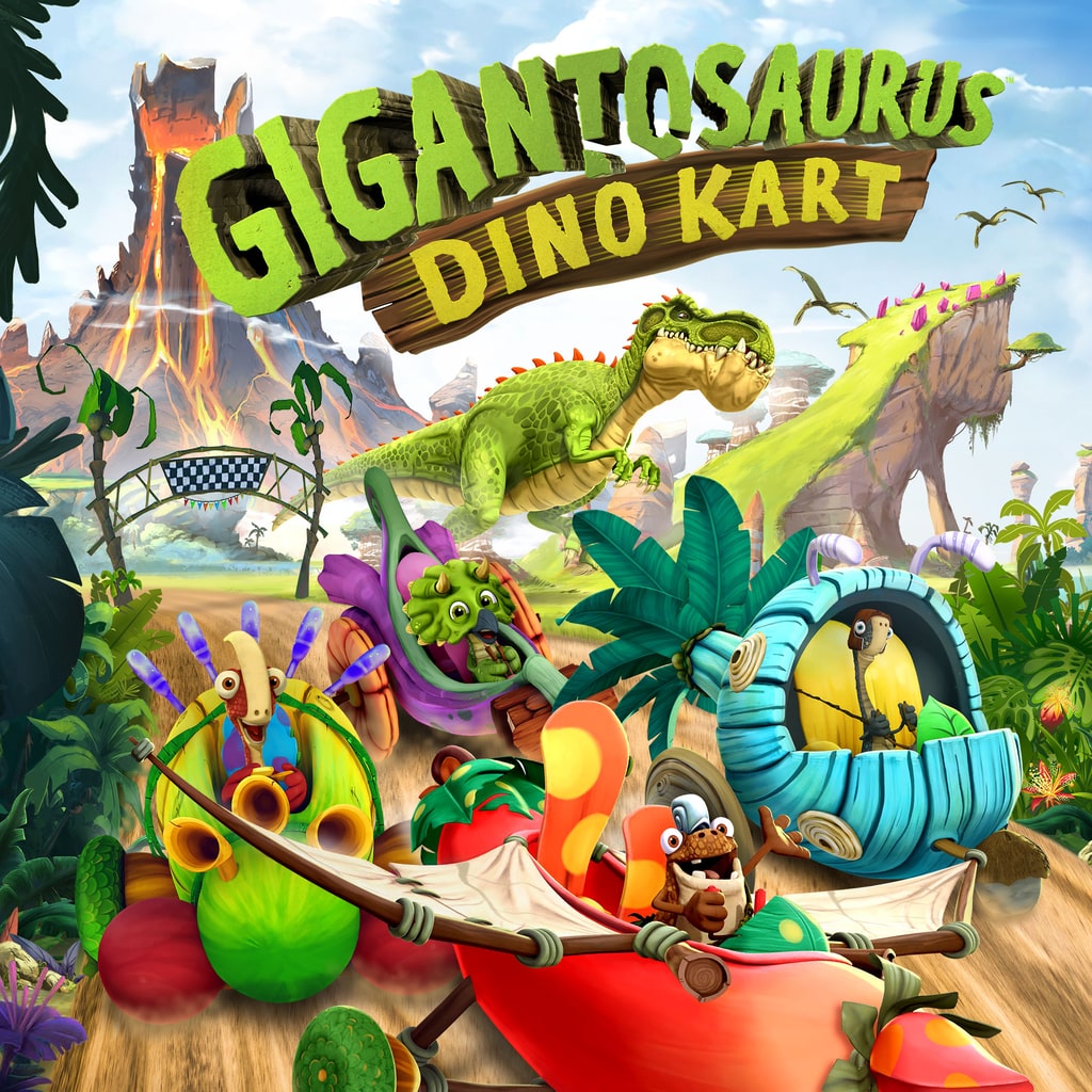 Boxart for Gigantosaurus: Dino Kart