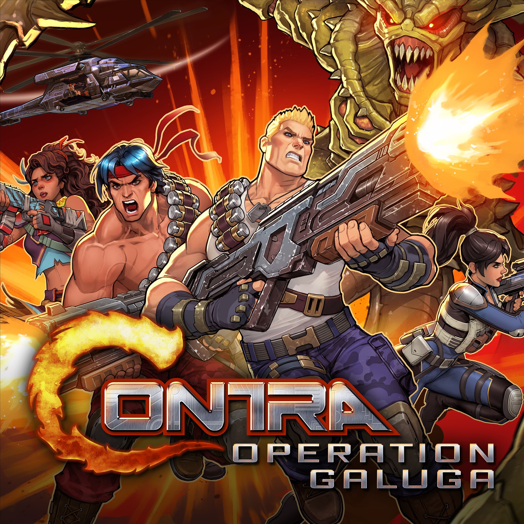 Boxart for Contra: Operation Galuga