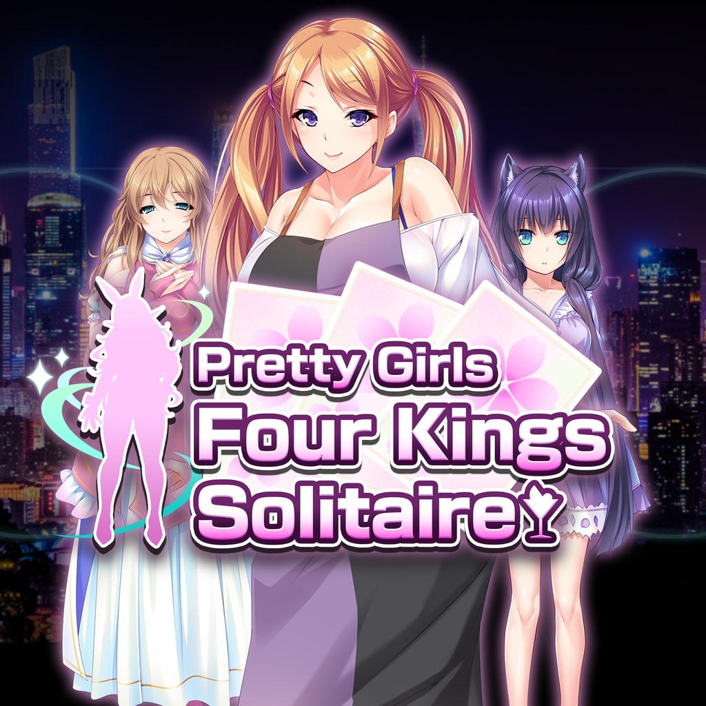 Boxart for Pretty Girls Four Kings Solitaire