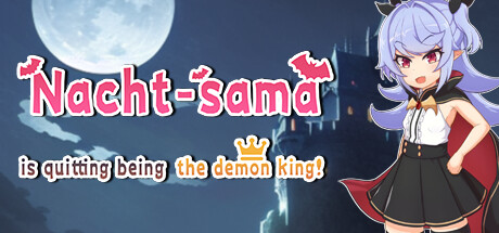 Boxart for Nacht-sama is quitting being the demon king!