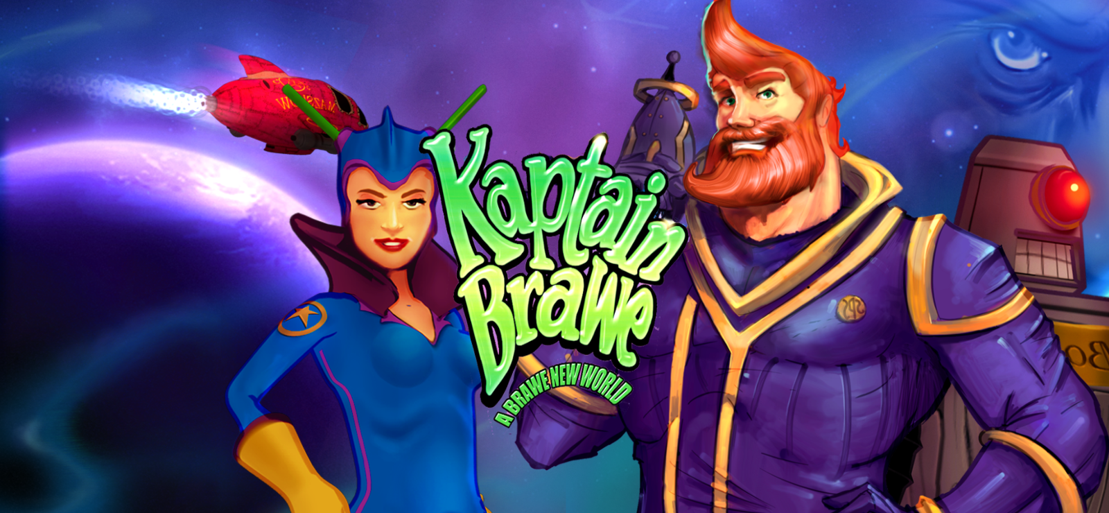 Boxart for Kaptain Brawe: A Brawe New World